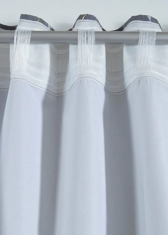 Tenda termica oscurante con stampa lucida e retro rivestito (pacco da 1), bonprix