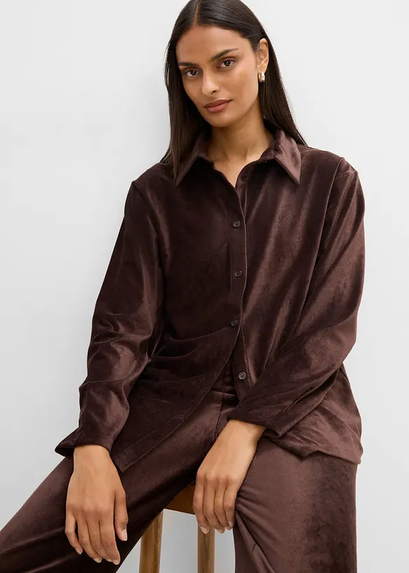 Camicia di velluto, bonprix