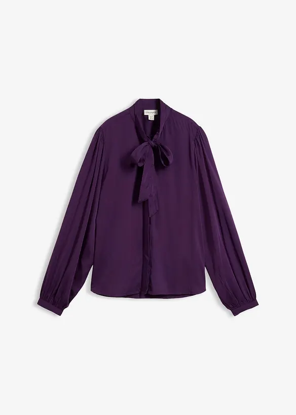 Blusa in puro modal con sciarpina integrata, bonprix
