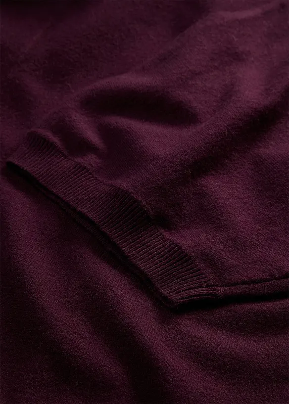 Abito in maglia di misto viscosa  con dettaglio a sciarpa, bonprix