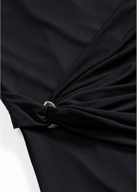 Abito di jersey sciancrato, bonprix
