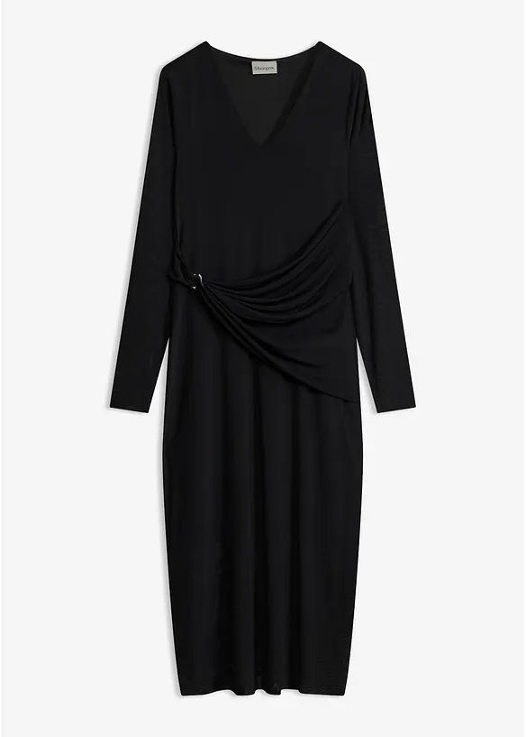 Abito di jersey sciancrato, bonprix
