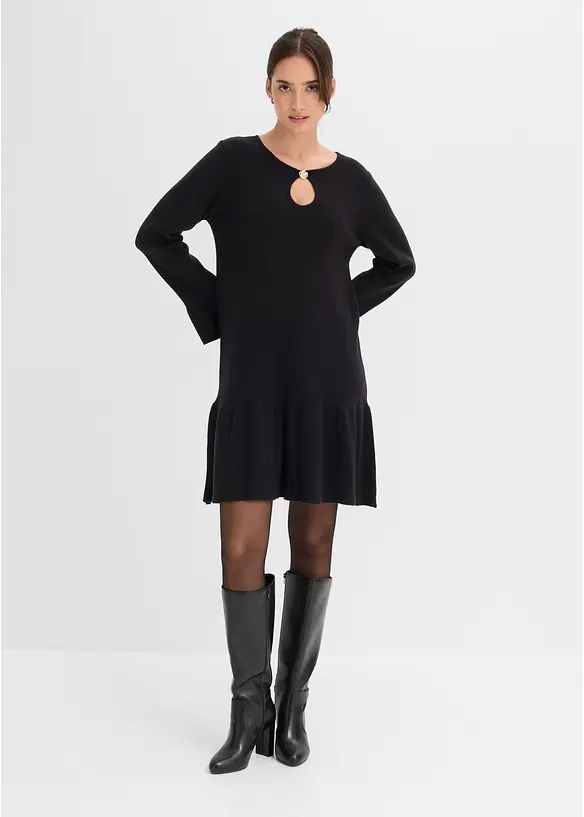 Abito in maglia di misto viscosa, bonprix
