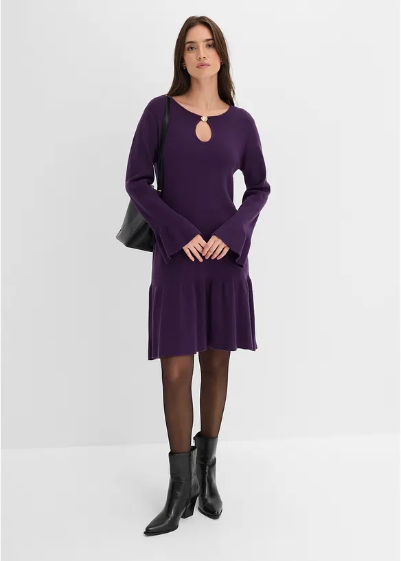 Abito in maglia di misto viscosa, bonprix