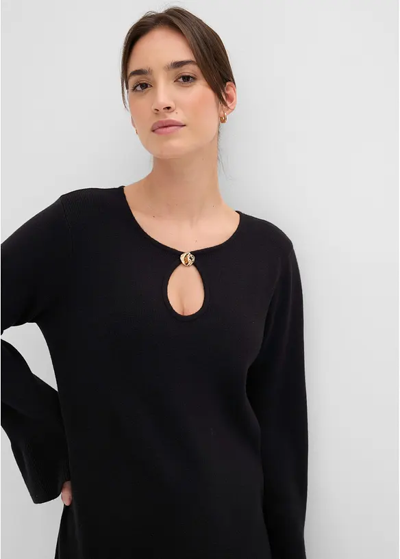 Abito in maglia di misto viscosa, bonprix