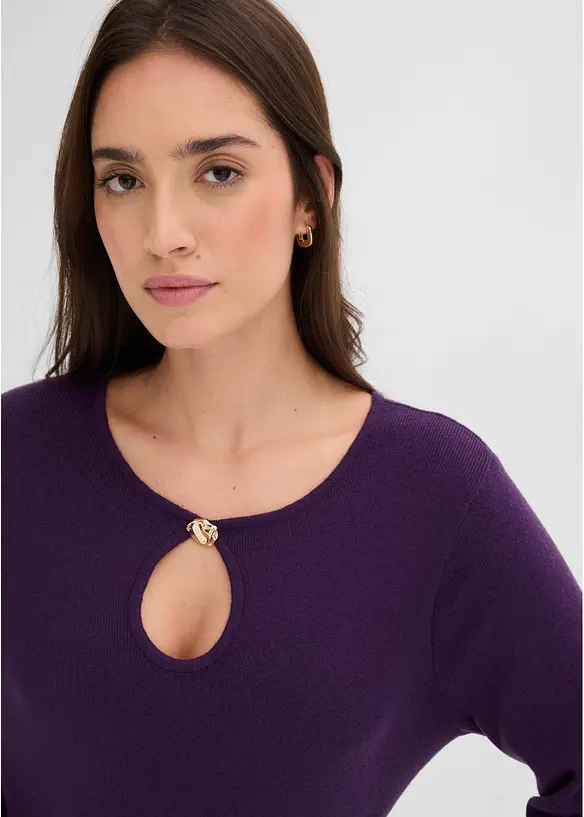 Abito in maglia di misto viscosa, bonprix