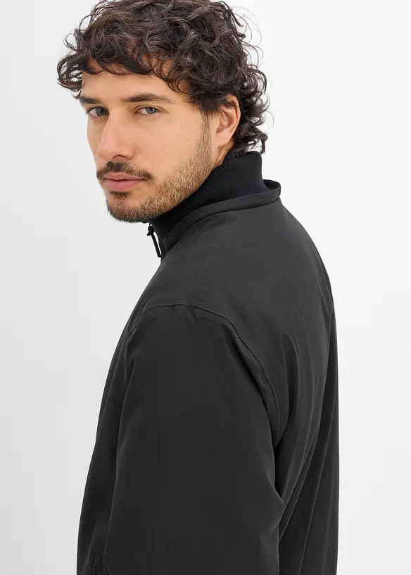 Bomber invernale impermeabile con caldo e morbido pile effetto peluche., bonprix