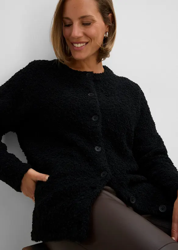 Cardigan teddy, bonprix