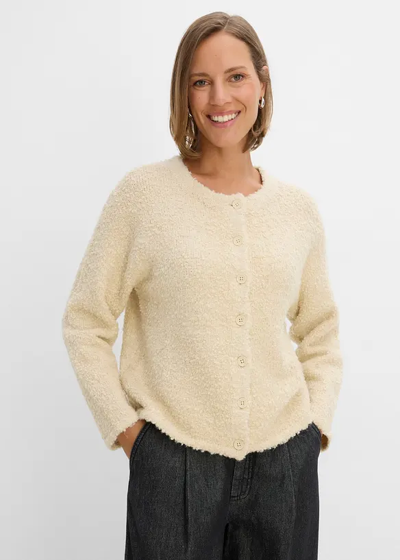Cardigan teddy, bonprix