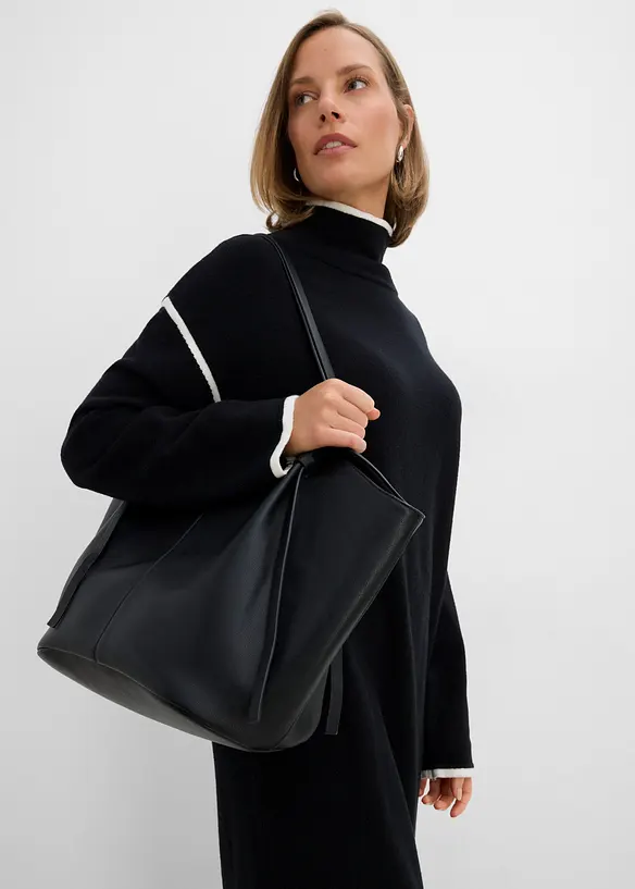 Abito in maglia di misto cotone, bonprix