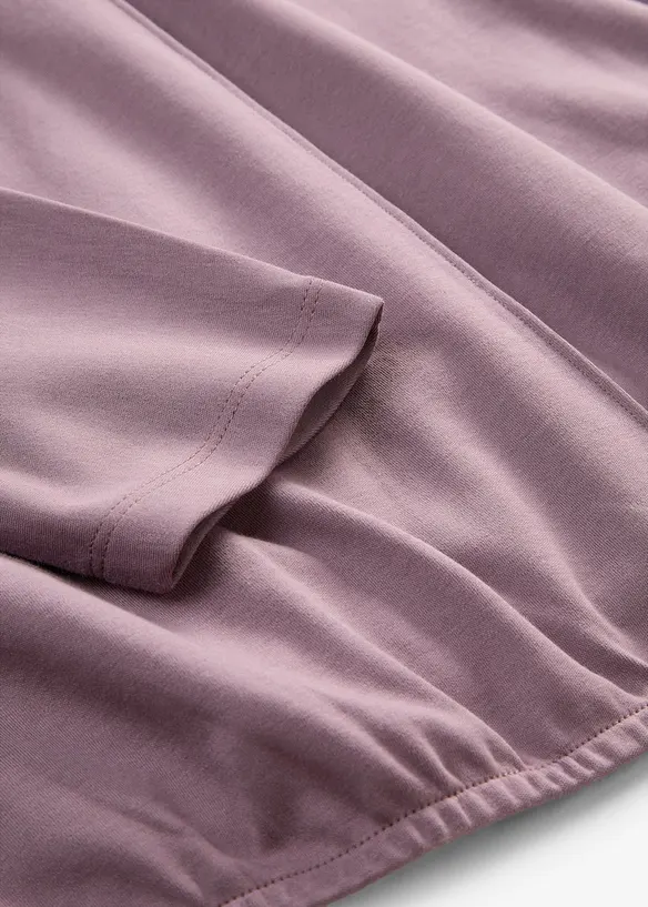 Maglia a maniche lunghe in cotone biologico pesante, bonprix