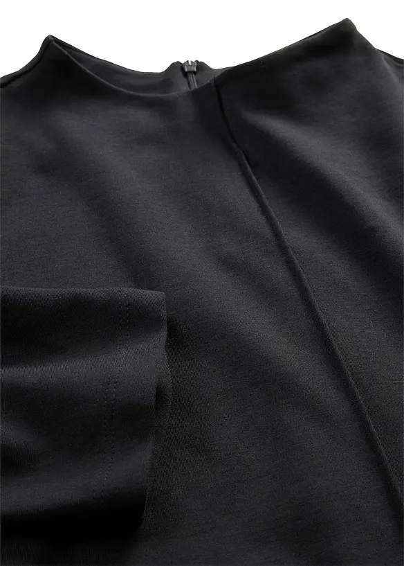 Maglia a maniche lunghe in cotone biologico pesante, bonprix