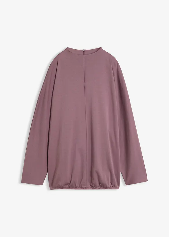 Maglia a maniche lunghe in cotone biologico pesante, bonprix