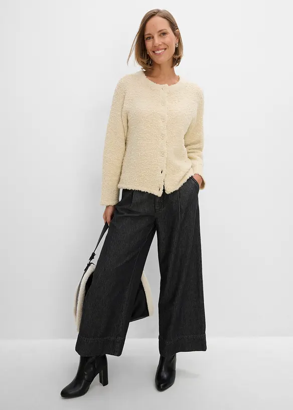 Cardigan teddy, bonprix