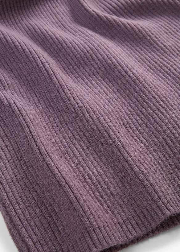 Maglione a collo alto in misto viscosa, bonprix