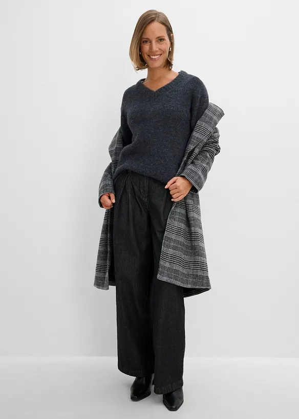 Maglione con percentuale di lana, bonprix
