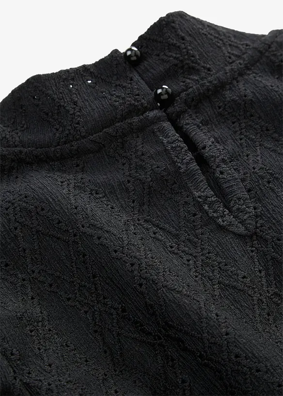 Maglia con maniche a sbuffo, bonprix
