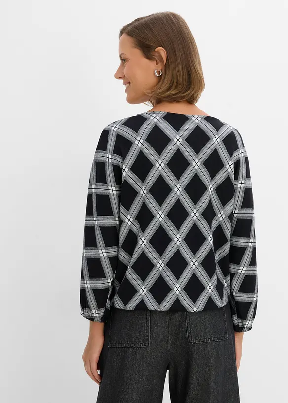 Maglione in misto viscosa fine, bonprix