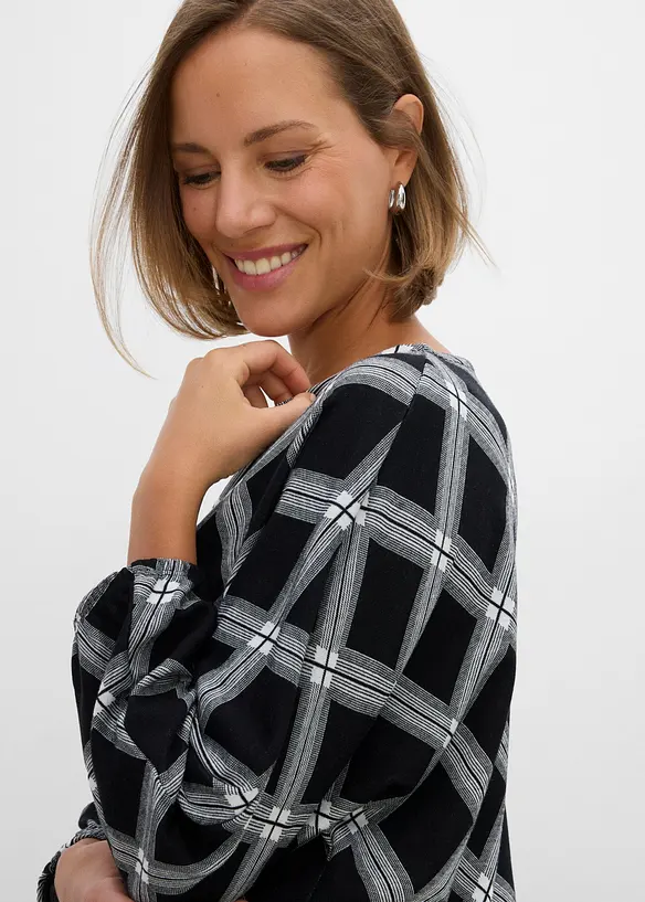 Maglione in misto viscosa fine, bonprix