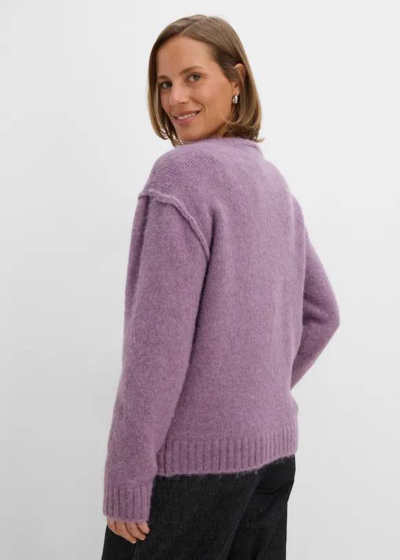Cardigan con percentuale di lana, bonprix