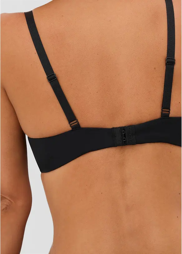 Reggiseno con coppe preformate e ricami delicati, bonprix