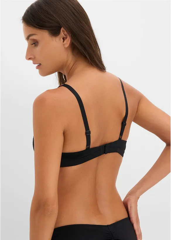 Bralette senza ferretto con pizzo delicato, bonprix