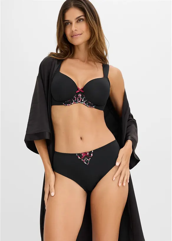 Slip alto con ricami delicati, bonprix