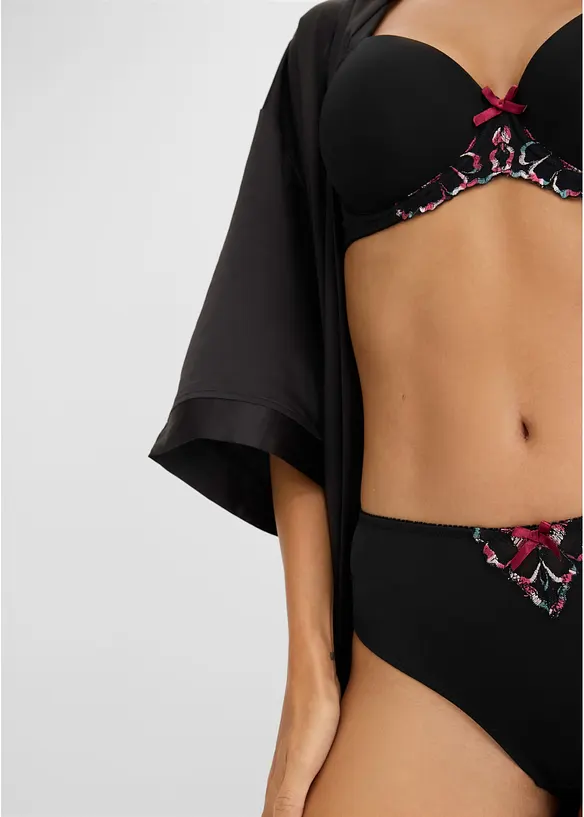 Slip alto con ricami delicati, bonprix