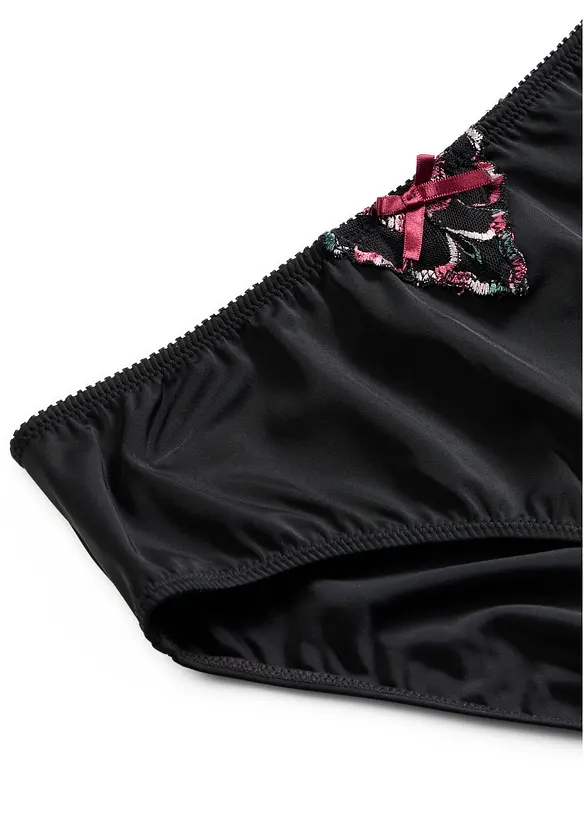 Slip alto con ricami delicati, bonprix