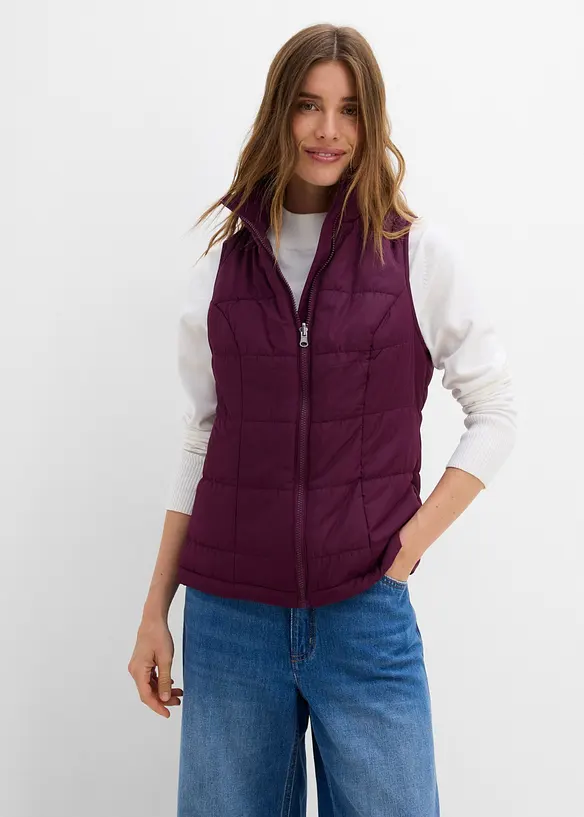 Giacca lunga 3 in 1 idrorepellente con gilet, bonprix