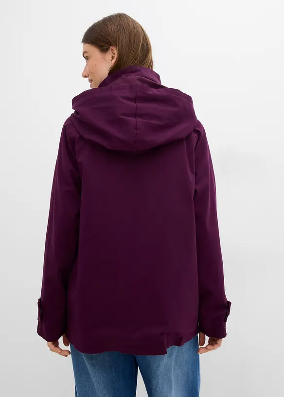 Giacca lunga 3 in 1 idrorepellente con gilet, bonprix