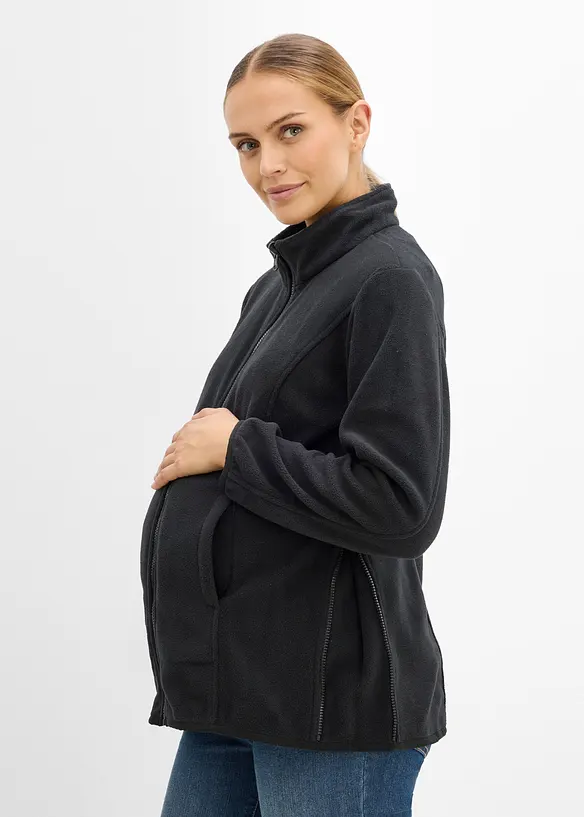 Giacca pr&eacute;maman 6 in 1 con inserto babywearing e giacca in pile staccabile, bonprix