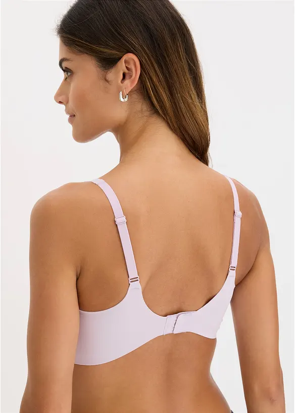 Reggiseno t-shirt imbottito laser cut Feel Comfort, bonprix