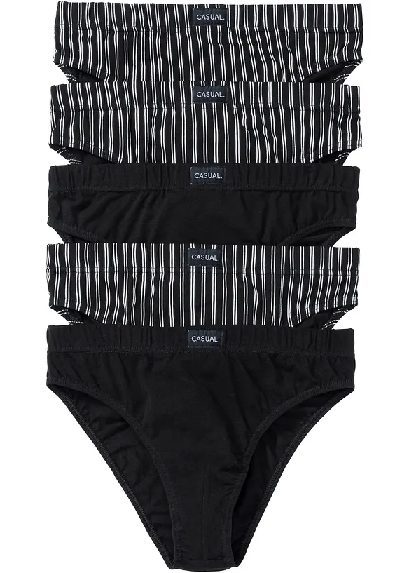 Slip con cotone (pacco da 5), bonprix