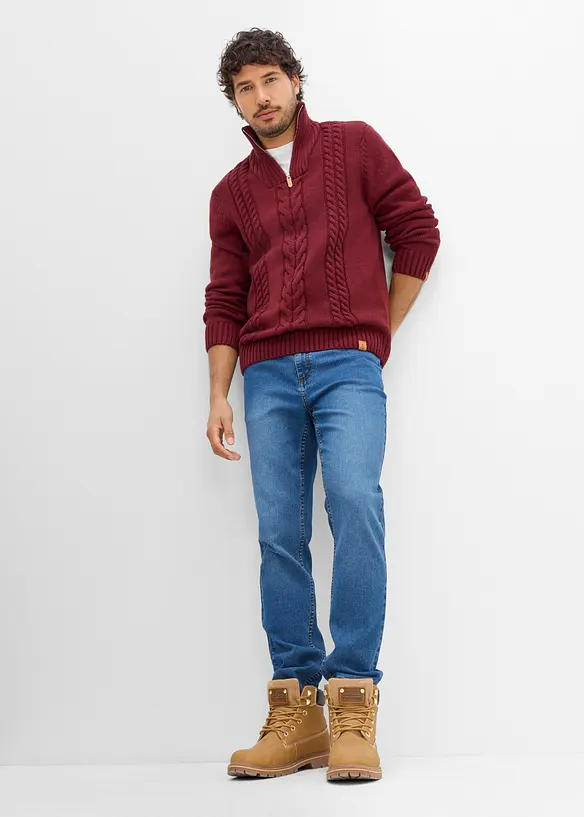 Jeans leggeri regular fit, straight (pacco da 2), bonprix