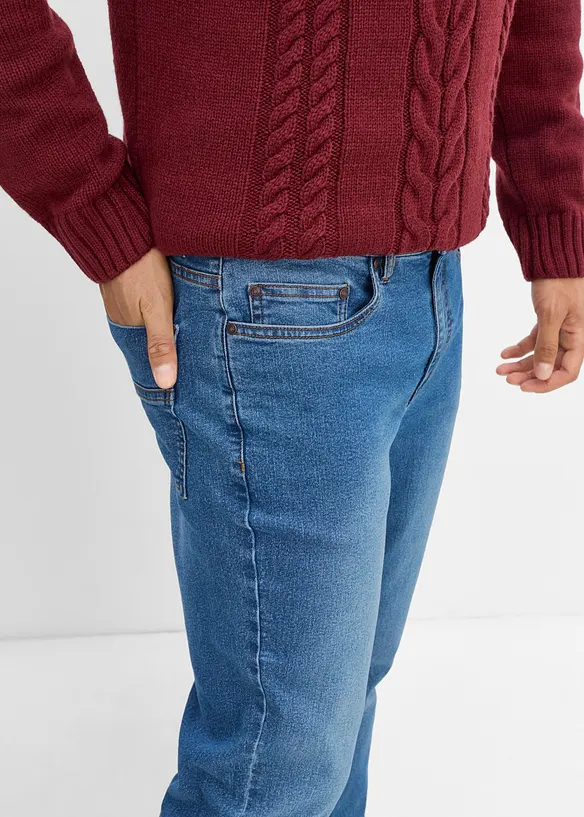 Jeans leggeri regular fit, straight (pacco da 2), bonprix