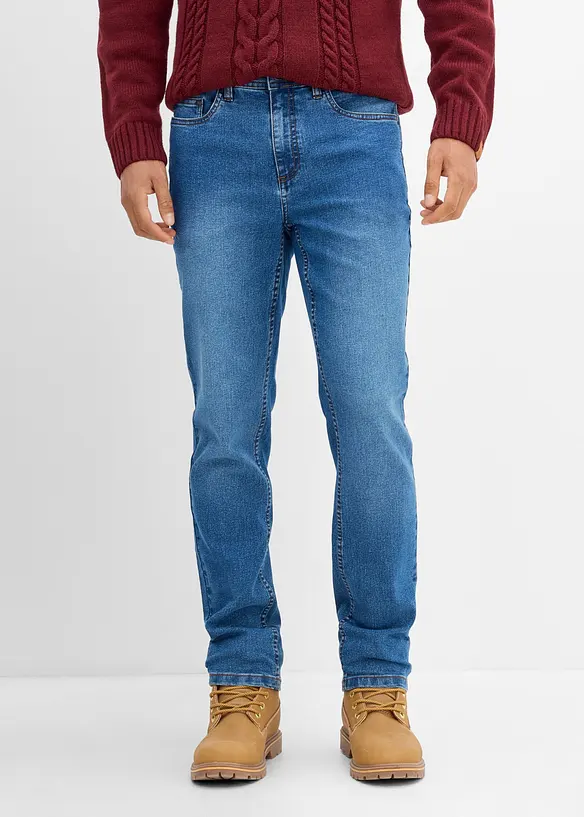 Jeans leggeri regular fit, straight (pacco da 2), bonprix