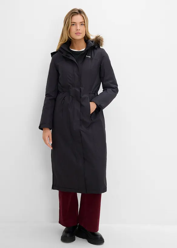Giubbotto outdoor con pelliccia sintetica, impermeabile, bonprix