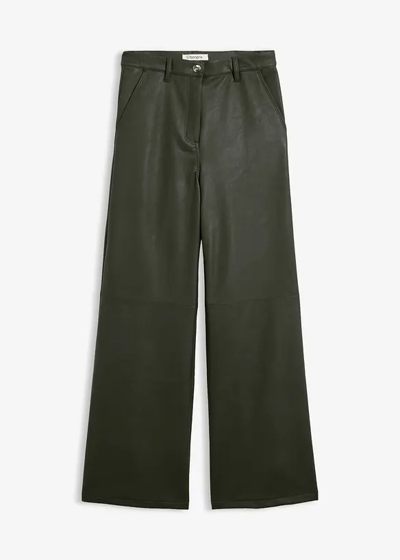 Pantaloni in similpelle, bonprix