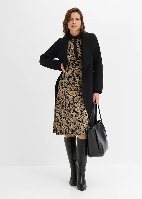 Abito di jersey con fantasia paisley, bonprix
