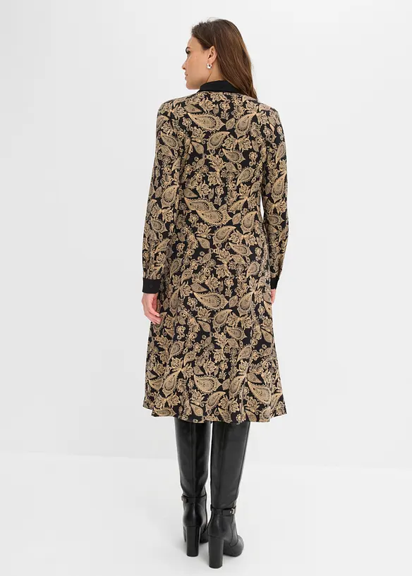 Abito di jersey con fantasia paisley, bonprix