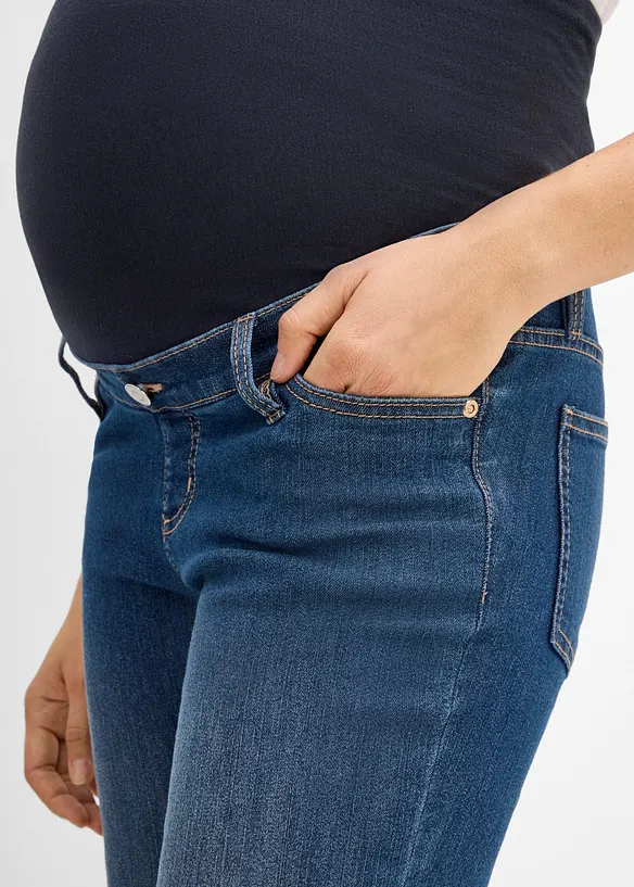 Jeans pr&eacute;maman con cotone biologico, loose fit, bonprix