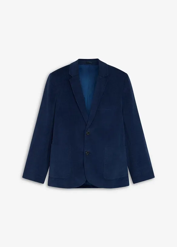 Giacca elegante in velluto a coste elasticizzato, regular fit, bonprix