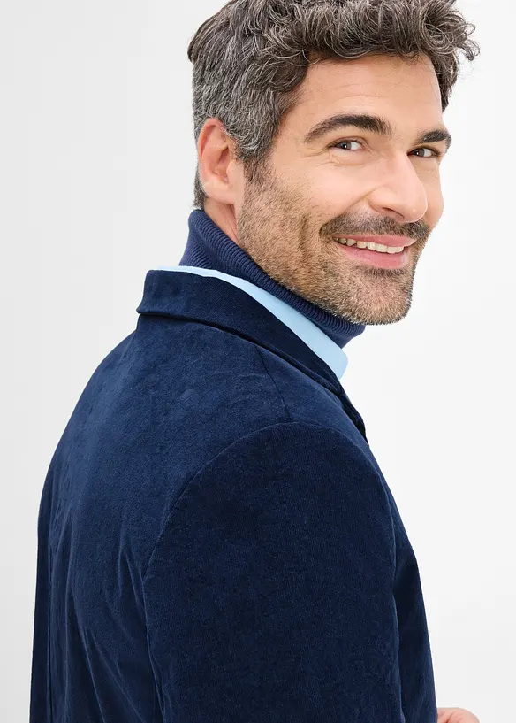 Giacca elegante in velluto a coste elasticizzato, regular fit, bonprix
