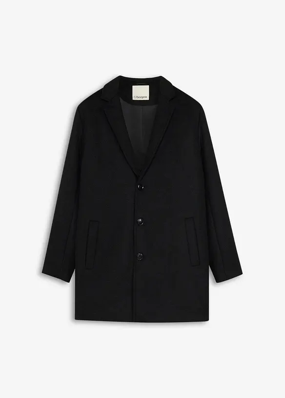 Cappotto corto in misto lana, bonprix