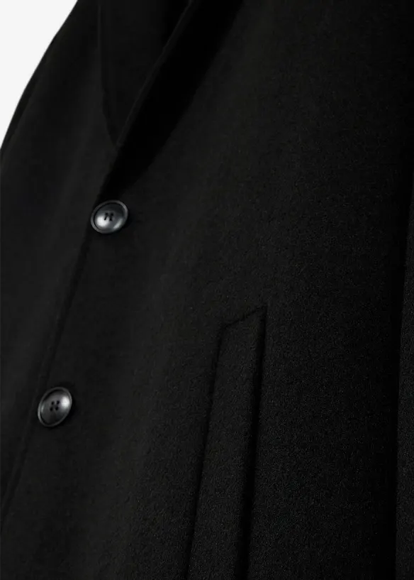 Cappotto corto in misto lana, bonprix