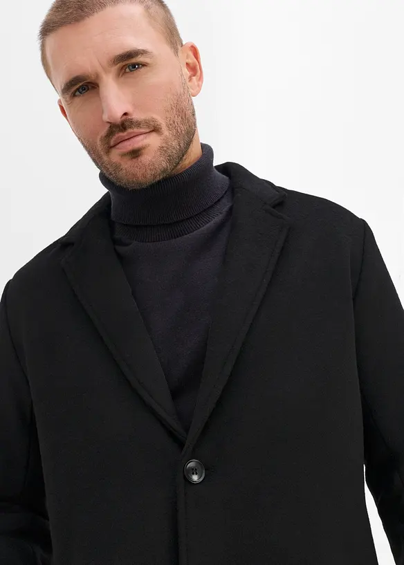 Cappotto corto in misto lana, bonprix
