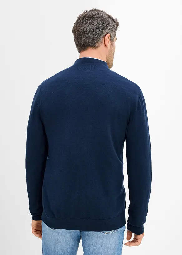 Cardigan in filato fine con pregiata lana merino, bonprix