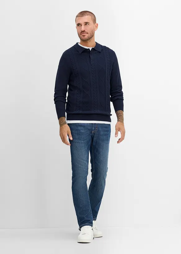 Polo in puro cotone, bonprix