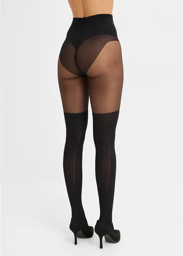 Collant effetto parigina 40 den, bonprix